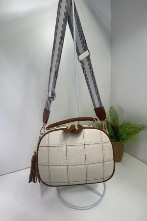 Bolsa off quadriculada