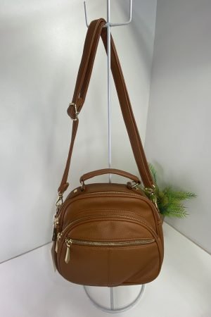 Bolsa nochila marrom